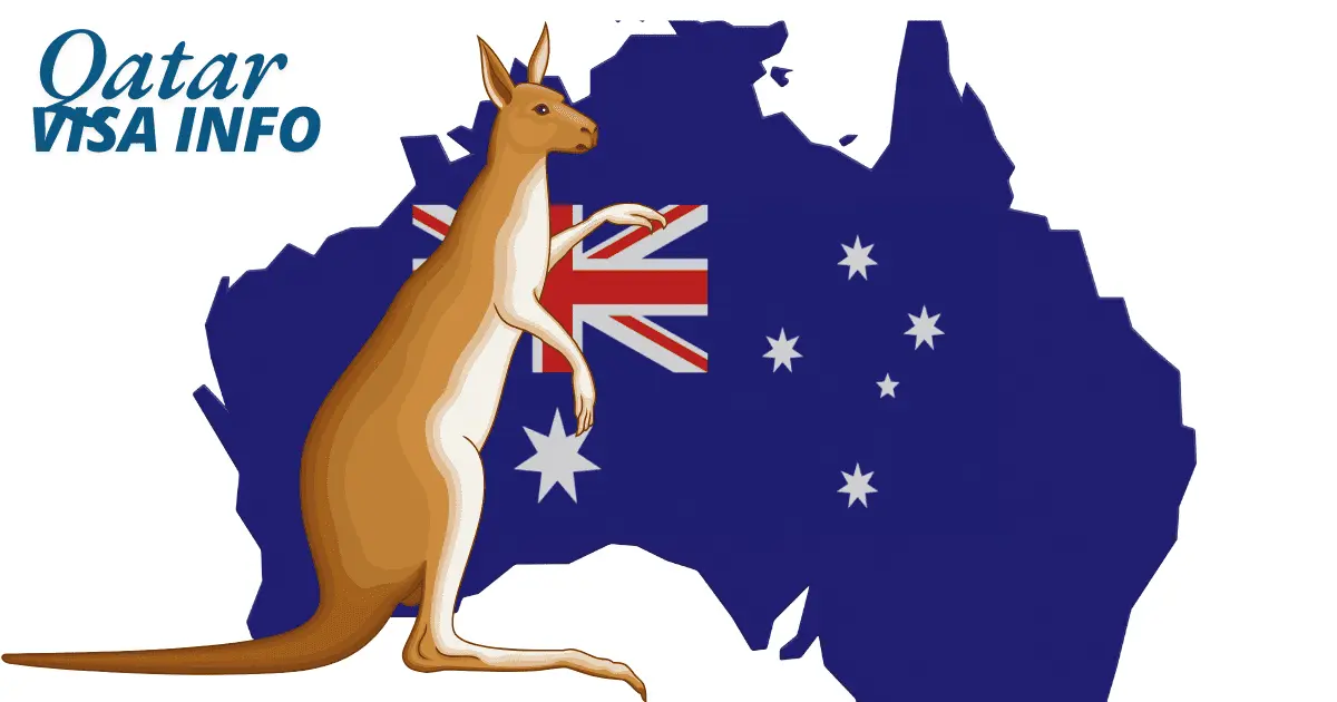 australia visa from qatar-Australian red kangaroo