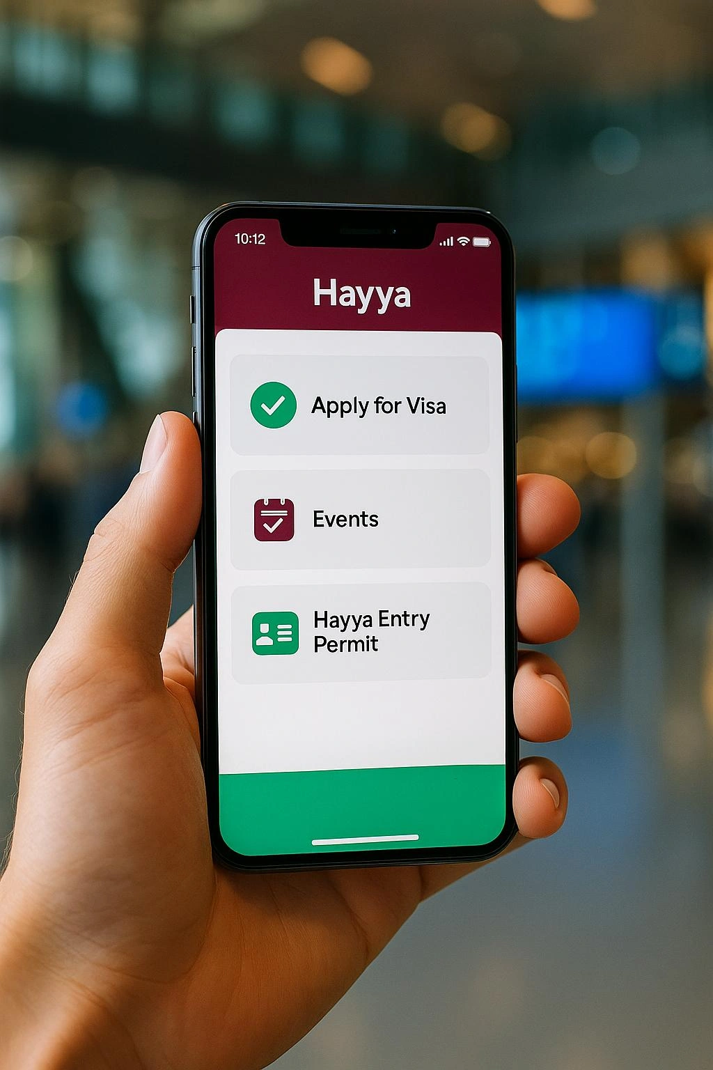 hayya portal mobile app