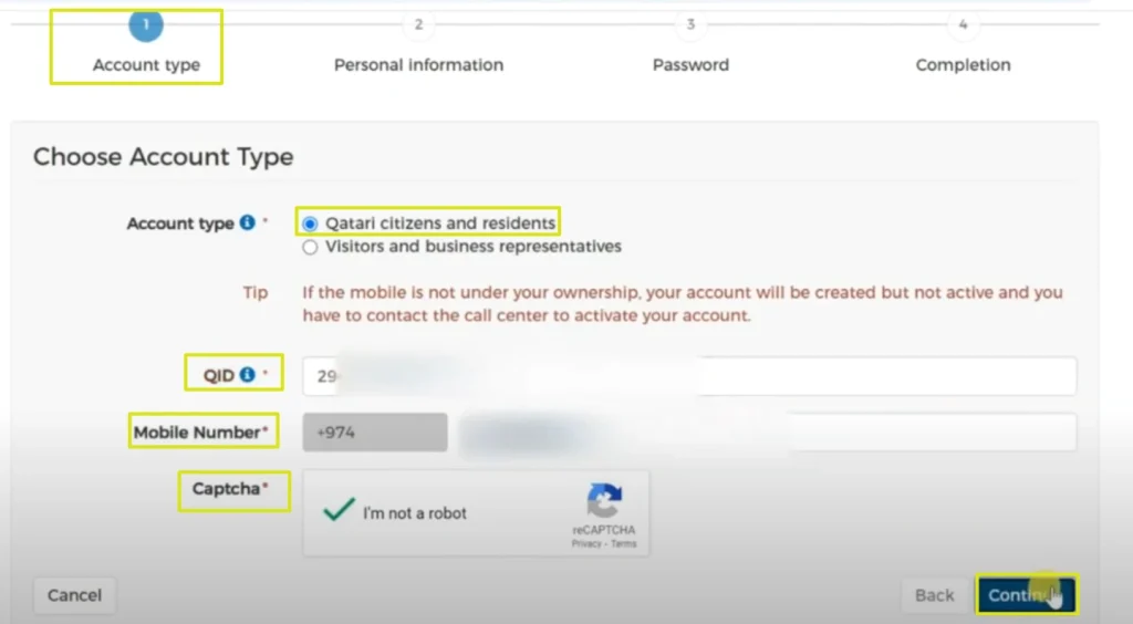 tawtheeq qatar registration