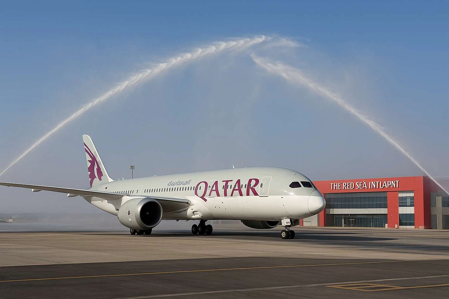 Qatar Airways Launches Inaugural Non-Stop Flights to The Red Sea Saudi Arabia